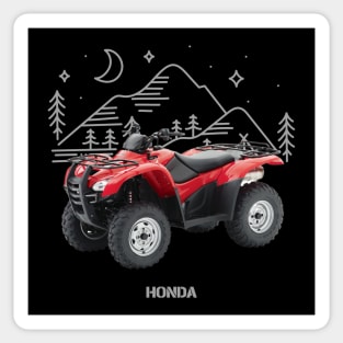 HONDA FOURTRAX RANCHER 4 WHEELER T-SHIRT Sticker